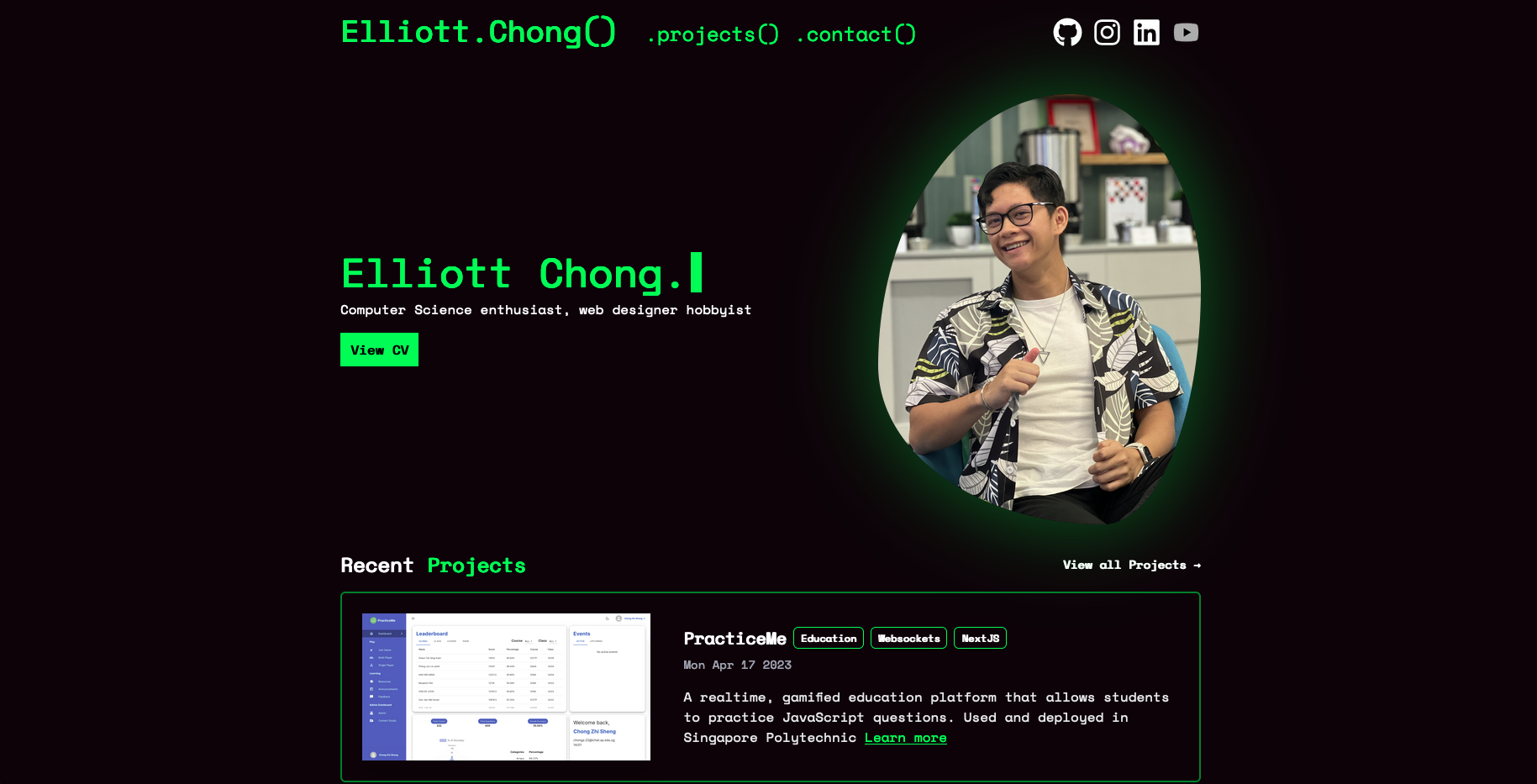 Elliott Chong Projects